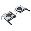 2pcs Laptop CPU GPU Cooling Fan 4 Pin Silent Efficient