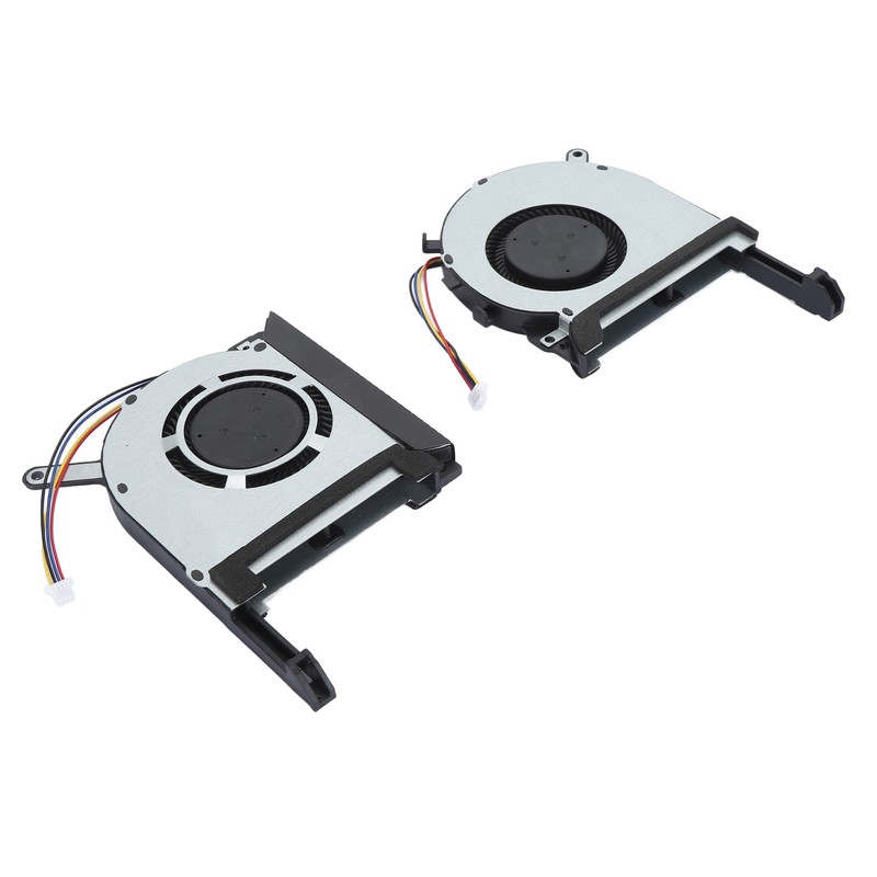 2pcs Laptop CPU GPU Cooling Fan 4 Pin Silent Efficient