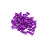 INFINAUTO 30pcs Universal Purple Motorcycle Self Tapping Bolts Screws Stylish
