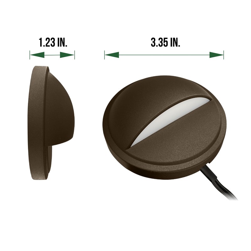 GKOLED Low Voltage LED Deck Lights, 12V AC/DC Landscape Step