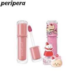 PERIPERA Mood Glowy Tint 4g [PERIPERA X MANGOMEE], Color:09 Rose in Mind+Key Cap Keyring
