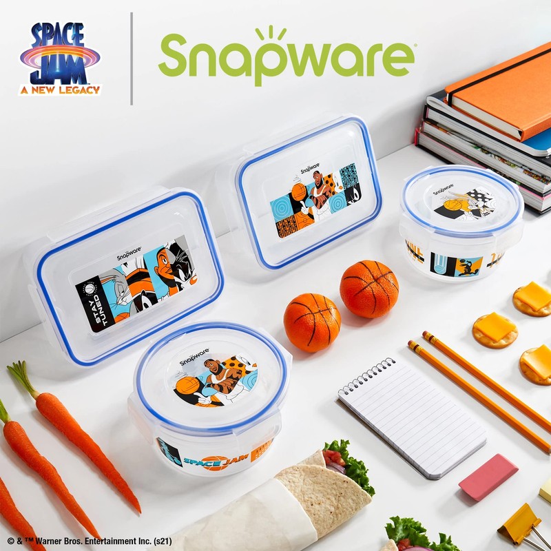 Snapware - Juego de recipientes de plástico para almacenamiento de