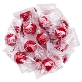 NY Spice Shop Wrapped Sizzling Cinnamon Jawbreaker Candy - 3 Pound Bulk Red Hard Candy Balls Individually Wrapped - Classic Cinnamon Flavored Sweets for Parties Pinatas Candy Buffets & Events