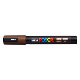 (U, Brown) - Uni Pc-5M Posca Marker Brown