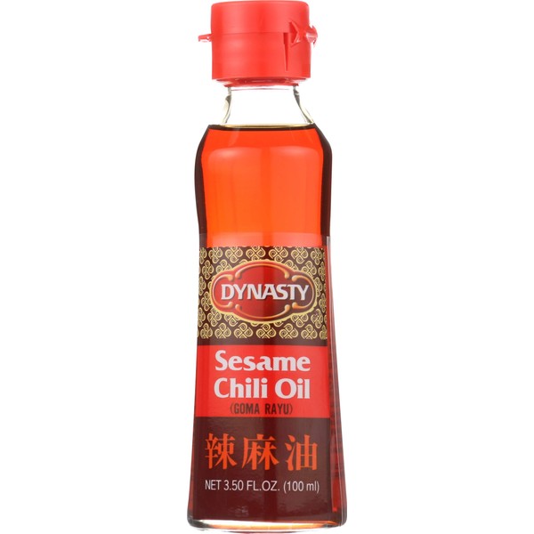 Dynasty Sesame Oil, Chili, 3.5 oz