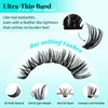 Lash Clusters Eyelashes Cluster Individual Wispy Lashes Thin Band for