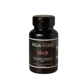 FEMMEPHARMA Mia Vita Sleep - Suplementos para mujeres - con ingredientes clave para promover la relajación y el sueño | Ashwagandha | Melatonina | L-t