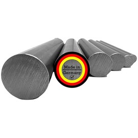 Wulkow Round Steel S355 J2+C Diameter 10 mm x 150 mm - Length 10 mm to 1000 mm - Diameter 8 mm to 80 mm - Round Bar Drawn H9 | ST 52 K - 1.0570 | Shaft Mild Steel Round