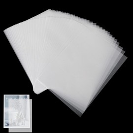 Translucent Sulfuric Paper A4 Tracing Paper 50 Sheets Copy Transfer Sulfuric Acid Paper for Animation Calligraphy Drawing Copying