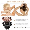 NOLITOY 2pcs Decorative Hair Claw Clips for Women and Girls