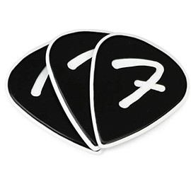 Fender F GRIP 351 BLK 3 PK Electric Guitar Strings (1984351306)