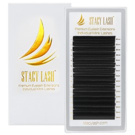 Individual Lashes Semi Permanent Mink Eyelash Extensions by STACY LASH |Classic & Volume | Eyelash Extension Supplies for Lash Tech|J-0.03-MIX 7-11
