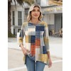 LOMON Women's Summer Tops Tunics to Wear With Leggings 3/4