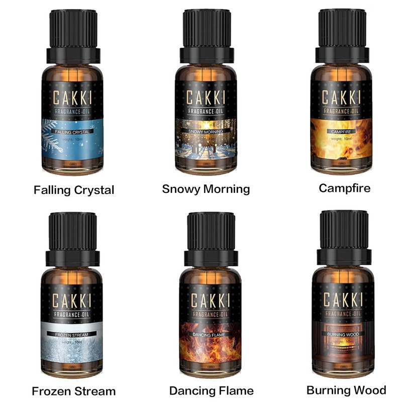 CAKKI CAKKI Winter & Summer Essential Oils Sets Bundle, Premium