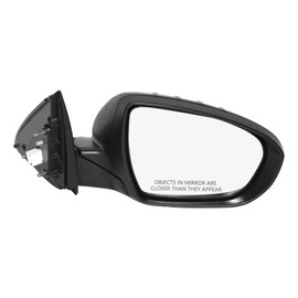 PM Auto Right Passenger Side Mirror, Power Heated Paintable Power Folding View Mirror Replacement For 2012 2013 KIA Optima