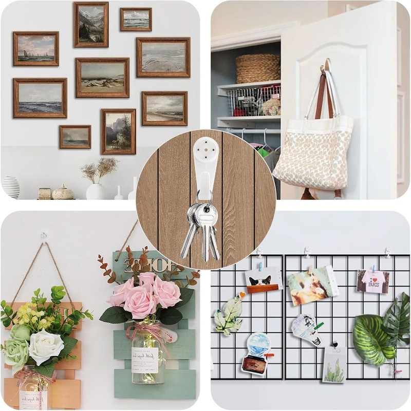 Picture Hooks, Non-Trace Picture Hook for Hard Wall, Picture Hanging