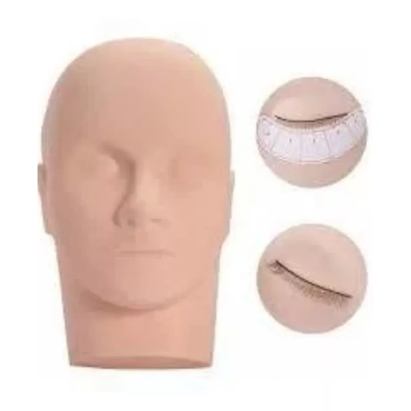 Plástico Resistente Maniquí Cabezote Practica