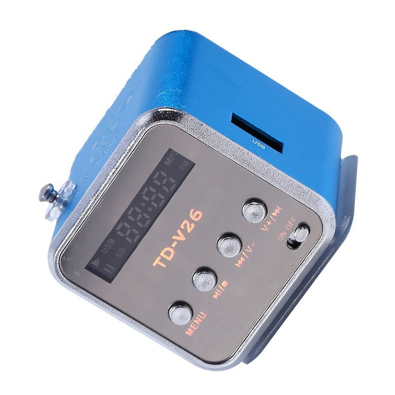 Mini Speaker Music Player Portable FM Radio PC Fashion Support