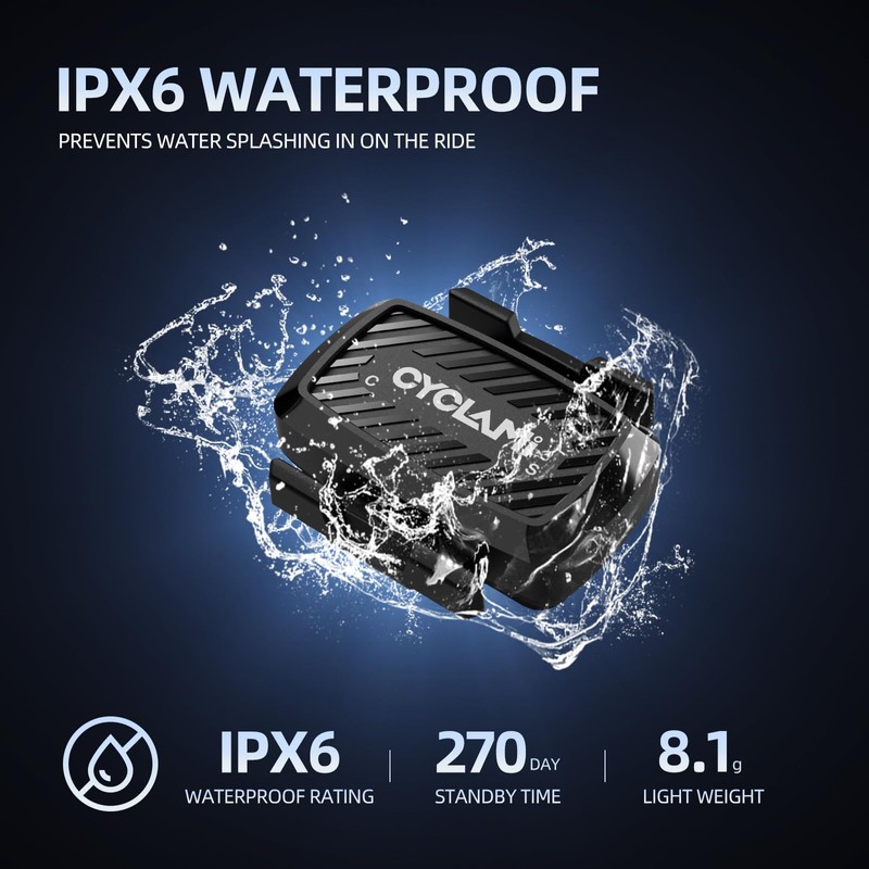 Cycling Speed Sensor and Cadence Sensor, Bluetooth & ANT+ Wireless