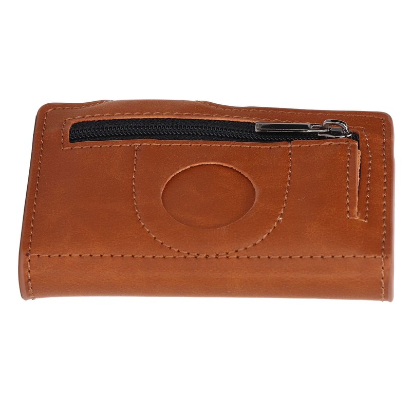 Wallet Aluminium Alloy PU Anti Lost Ultra Thin ID Credit