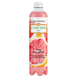 Cascade Ice Sparkling Water, Pink Grapefruit, 17.2 Ounce (Pack of 12)