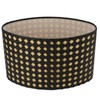 Lampshade Oval Shaped Hollow Metal Carved Compatible E27 E14 Caliber
