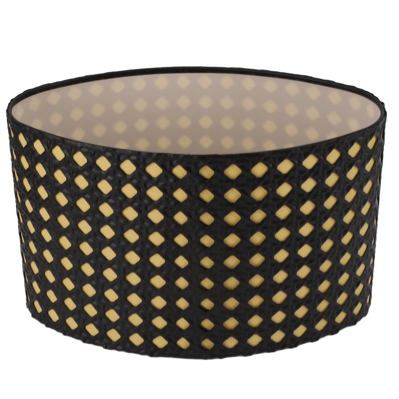 Lampshade Oval Shaped Hollow Metal Carved Compatible E27 E14 Caliber