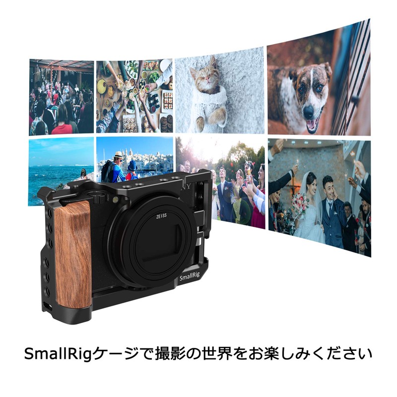 SmallRig RX100 VI/VII Dedicated Cage Lightweight Camera CCS2434