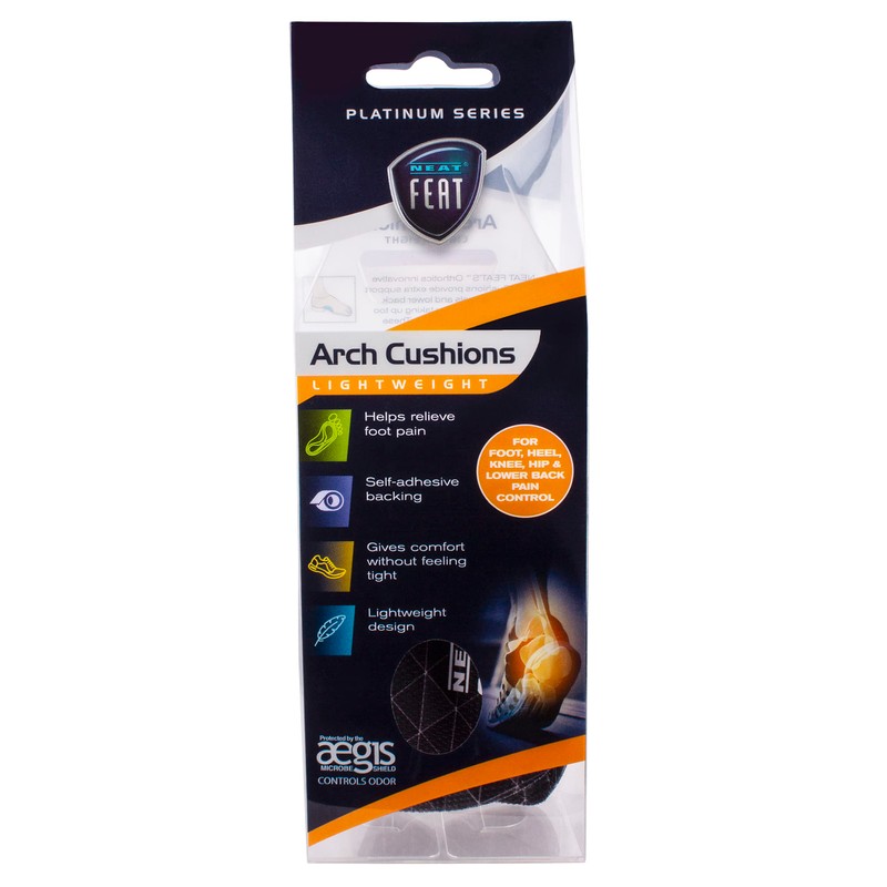 NEAT FEAT ARCH CUSHION LARGE. UK FEMALE 7-8. UK MALE