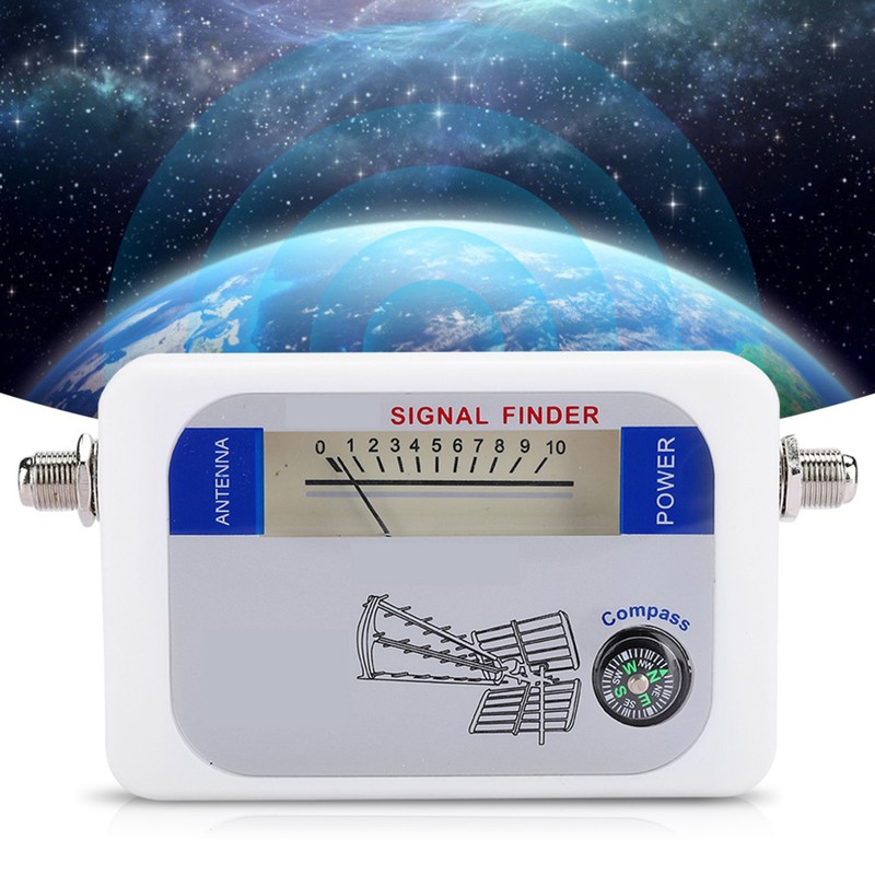 DT‑007W Sensitive Digital Satellite Finder Signal Strength Meter for TV