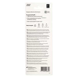 Cepillo de dientes TePe Colour, Suave, envase mixto, 3 ud., cepillo de dientes de cerdas suaves para limpieza precisa y suave, cepillo de dientes suave para adultos y niños mayores