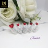  No.1206 Handmade Nail Tips - Long Ballerina / No.1206