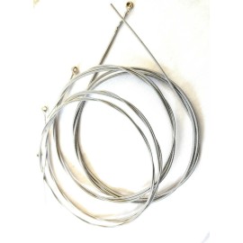 D'Growlerz 2 x Sets 34" 5 String Medium Bass Strings .045 - .130 Nickel Plated Stainless