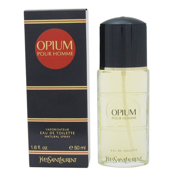 Opium For Men by Yves Saint Laurent Eau De Toilette Spray, 1.6 Ounce