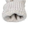 C.C Winter Warm Eco-Friendly Knit Chenille Touchscreen Texting Gloves, Ivory