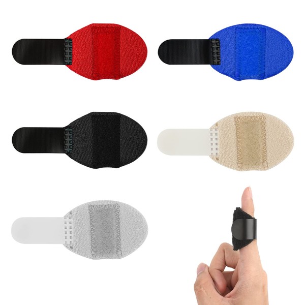 5pcs Finger Splints, Pain Relief Finger Stabilizer Brace Finger Straightener