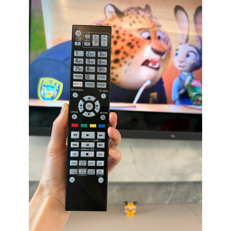 Replacement Remote Control for Panasonic DP-UB820 DP-UB420 DP-UB450 DP-UB9000 DPUB9000