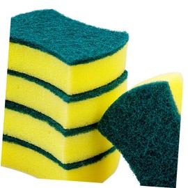 Healvian 28pcs High-Density Sponge Cleaning Pads for Kitchen Dual-Sided Scouring Cloths Absorbent Dishwashing Sponges for Housekeeping and Bathroom Use