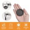 MOROBOR Round Self-Stick Sliding Door Handle, 2 Pack Closet Door
