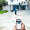 JideTech 2MP WiFi Wireless Solar Camera Outdoor PTZ with 15000mAh