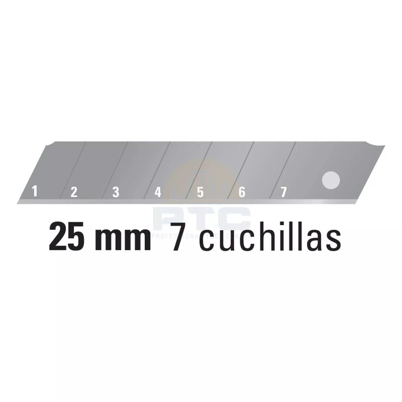 Truper CUT-7 25 mm reinforced plastic cutter with metal core