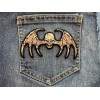 Ivamis Bat Wings Skull Patch - 4.5x2.5 inch - P7621