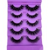 HBZGTLAD Cat eye Eyelashes 3D Natural False Lashes D Curl