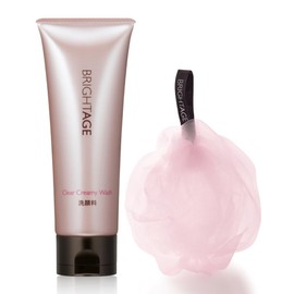 clear creamy wash + face wash net