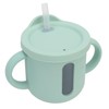 Silicone Sippy Cups Double Handles Lightweight Toddler Training Cup with