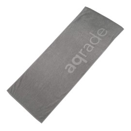 aqrade Sports Towel Fitness Towel with Fixation 120 x 50 cm 100% Cotton Anthracite XL
