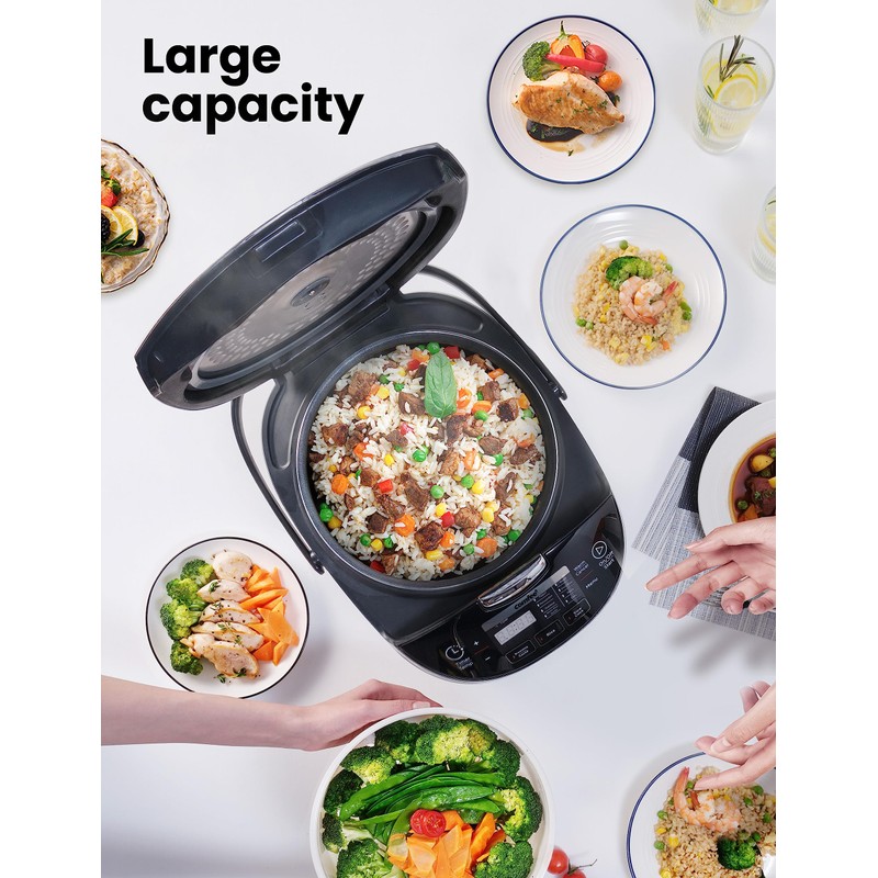 COMFEE' Rice Cooker, Japanese Large Rice Cooker with Fuzzy Logic