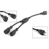 2 Way Power Splitter and 1' Extension Cord - 1