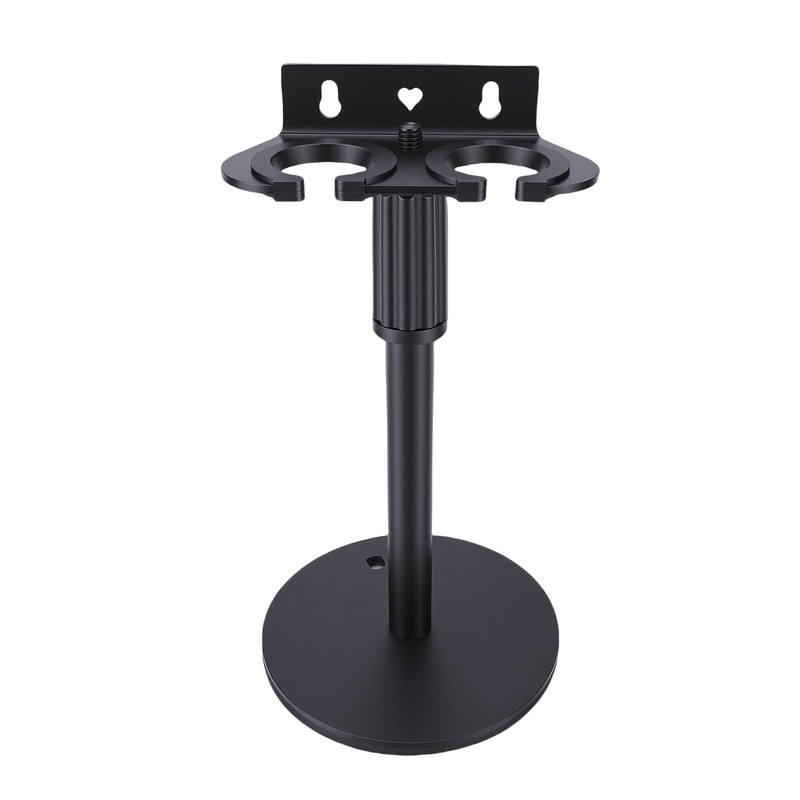 Summina Microphone Holder Wall Mount Dual Slot Adjustable Height Mic