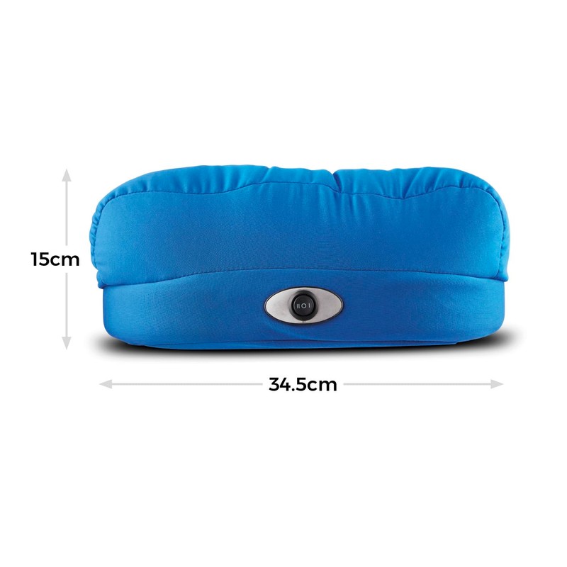 Carmen C81229 Vibrating Foot Massage Cushion with 2 Vibration Massage